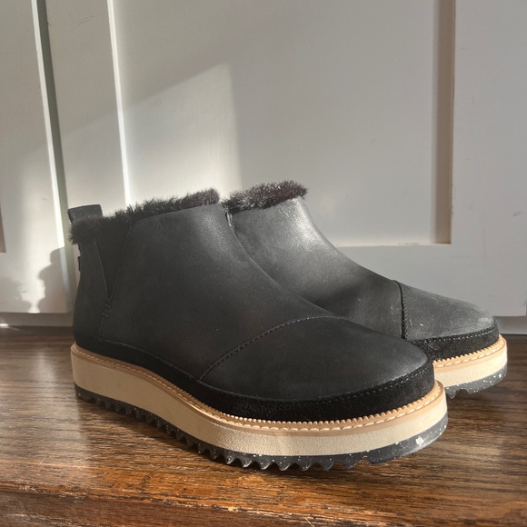 Toms Black Marlo boots - Picture 1 of 2